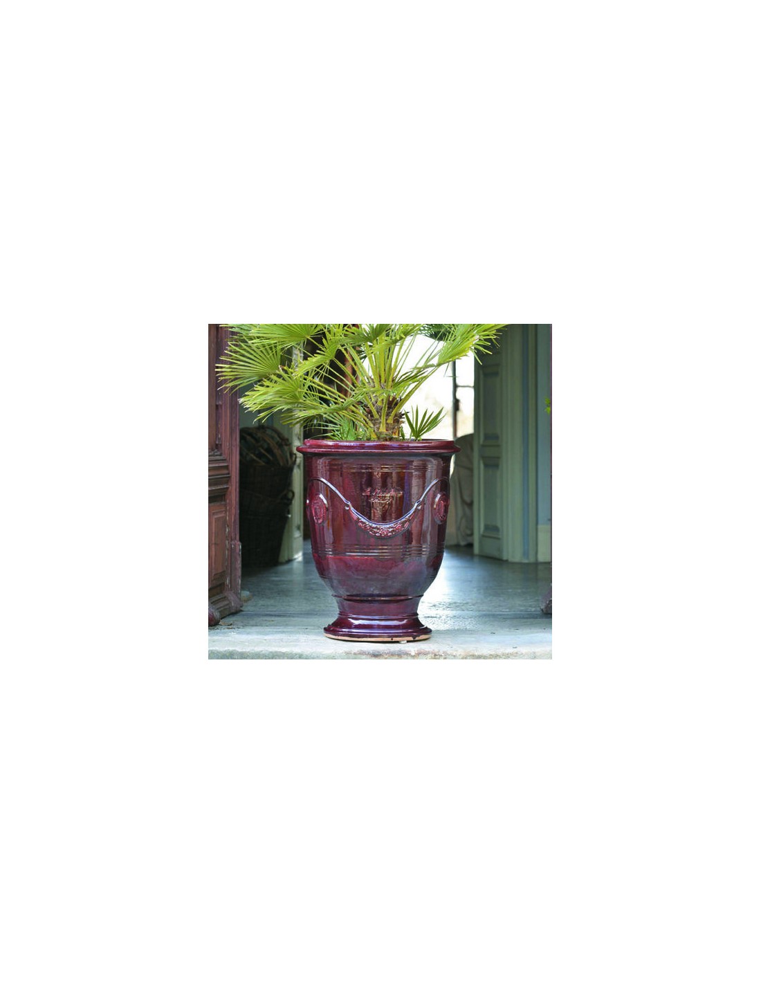 Vaso classico ANDUZE bordeaux